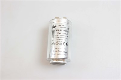 Start capacitor, Zanussi-Electrolux tumble dryer - 9 uF