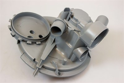 Sump / pipe union, Siemens dishwasher (with drain check valve)