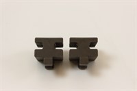 Bracket for oven shelf guide, Bosch microwave - 22 mm x 20 mm (rear)