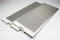Metal filter, Siemens cooker hood - 75 mm x 530 mm x 205 mm (2 pcs)