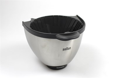 Filter holder basket, Braun coffee maker - Gray