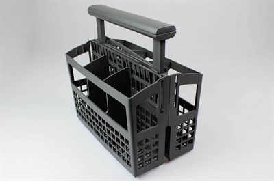 Cutlery basket, Universal dishwasher - 245 mm x 139 mm (64 mm - 11 mm - 64 mm) x 246 mm