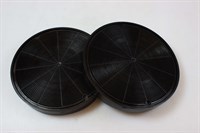 Carbon filter, Siemens cooker hood - 200 mm (2 pcs)