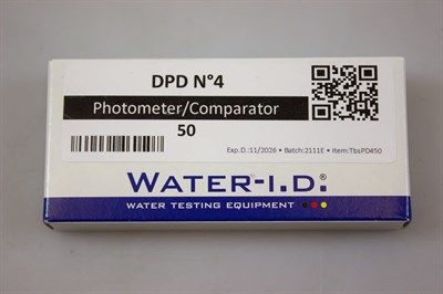 Test tablets, Swim & Fun swimmingpool - DPD N° 4 (for Pool Lab)