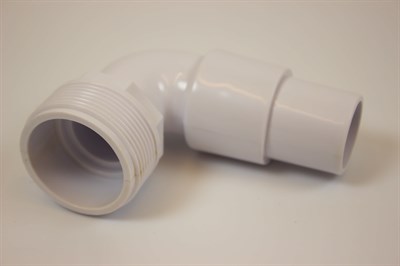 Hose tail, Swim & Fun swimmingpool - Gray (90 degrees)