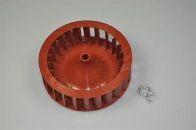 Fan blade, Husqvarna-Electrolux tumble dryer - Red