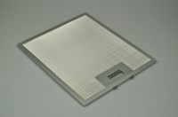Metal filter, Asko cooker hood - 7 mm x 250 mm x 295 mm (grease filter)