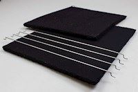 Carbon filter, AEG cooker hood - 245 mm x 285 mm (2 pcs)