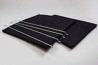 Carbon filter, AEG cooker hood - 245 mm x 285 mm (2 pcs)