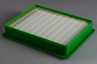 Filter, AEG-Electrolux vacuum cleaner - 109 mm x 138 mm (micro filter)