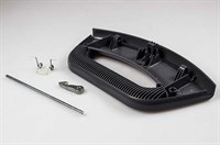 Door handle, Ariston washing machine - Gray (complete)
