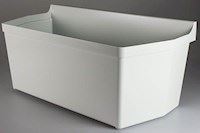 Vegetable crisper drawer, Zanussi fridge & freezer - 185 mm x 460 mm x 230 mm