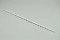 Glass shelf trim, Indesit fridge & freezer - 7 mm x 468 mm x 128 mm (above crisper)