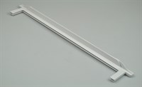 Glass shelf trim, Beko fridge & freezer - 23 mm x 447 mm x B:60mm / A:11 mm (rear)