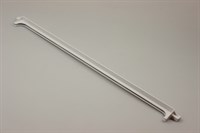 Glass shelf trim, Beko fridge & freezer - 16 mm x 494 mm x B:33 mm / A:13 mm (rear)