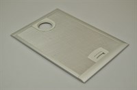 Metal filter, Bosch cooker hood - 10 mm x 265 mm x 380 mm