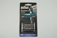 Cutter shaving head, Braun shaver - Black (32B)