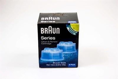 Clean & Renew cartridge, Braun shaver (CCR2)