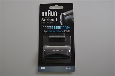 Cutter shaving head, Braun shaver - Black (11B)