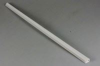 Glass shelf trim, Whirlpool fridge & freezer - 7 mm x 468 mm x 128 mm (above crisper)