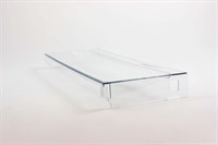 Front for vegetable drawer, Siemens fridge & freezer - 163 mm x 452 mm