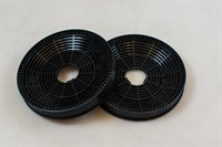 Carbon filter, Amica cooker hood - 158 mm (2 pcs)