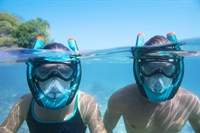 Scuba mask and snorkel, Bestway swimmingpool