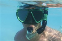 Scuba mask and snorkel, Bestway swimmingpool