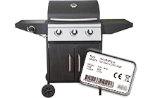 Model number Gas bbq