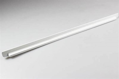 Glass shelf trim, Novamatic fridge & freezer - White (rear)