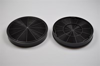 Carbon filter, Acec cooker hood - 195 mm (2 pcs)