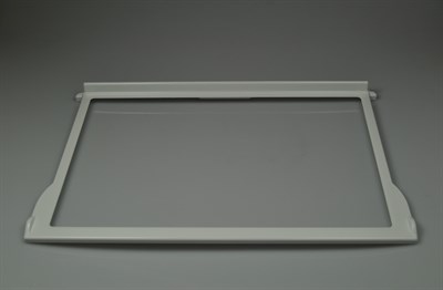 Glass shelf frame, Husqvarna fridge & freezer - 20 mm x 520 mm x 344 mm (not above crisper)