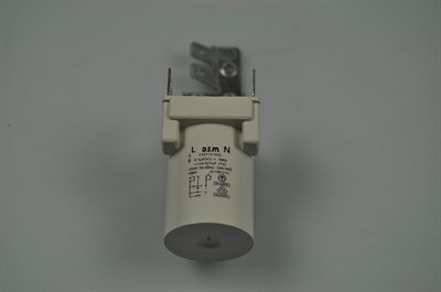 Interference capacitor, FAR dishwasher - 1 m + 2x0,015uF (0,1 uf)