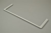 Glass shelf trim, AEG fridge & freezer - 8 mm x 475 mm x 1D: 140 mm / 2D: 10 mm (front)