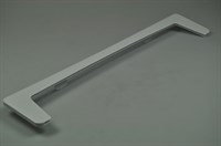 Glass shelf trim, Indesit fridge & freezer - 8 mm x 505 mm x 103 mm (front)