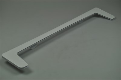 Glass shelf trim, Hotpoint-Ariston fridge & freezer - 8 mm x 505 mm x 103 mm (front)