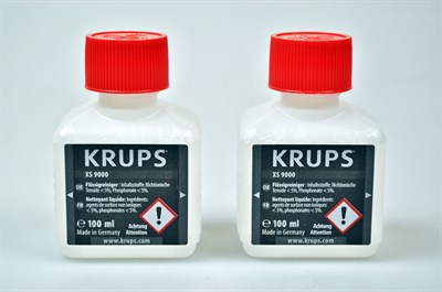 Cleaning fluid, Krups espresso machine - XS9000 (2 pcs)