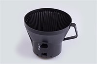 Filter holder basket, Moccamaster coffee maker - Black (round bottom)