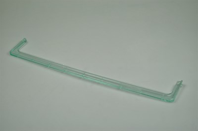 Glass shelf trim, Norcold fridge & freezer - 8 mm x 450 mm x 1D: 78 mm / 2D: 19 mm