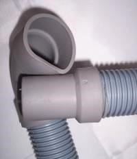 Drain hose, universal industrial washing machine (angled)